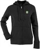 Image of Oakland Athletics Womens Zip Front Hoody Sweatshirt (Team Color) - Small